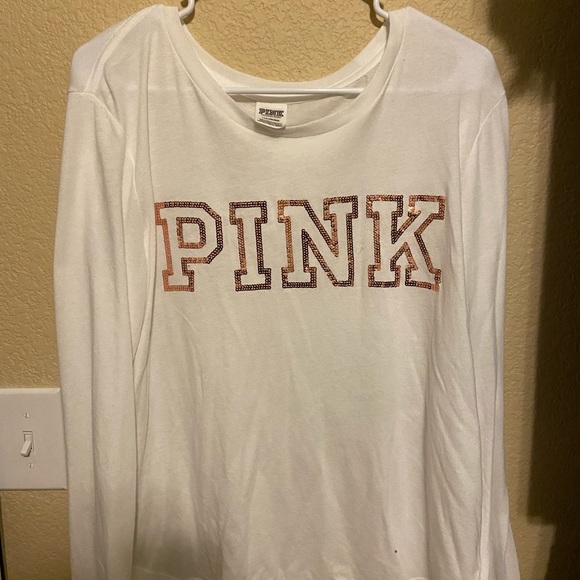 Victoria’s Secret pink long sleeve tee - Picture 1 of 1